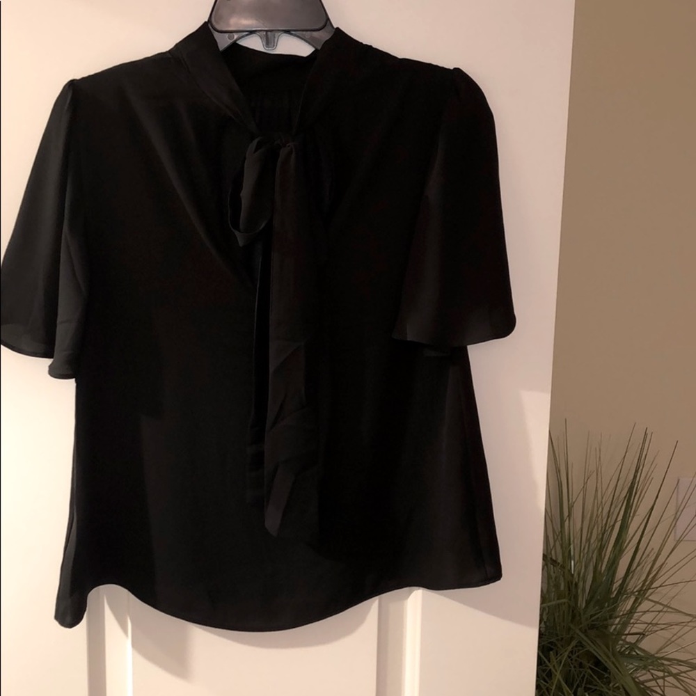 NWT black Express blouse
